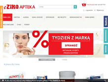 Tablet Screenshot of e-zikoapteka.pl